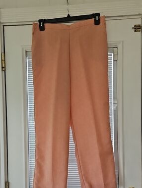 Women's Peach Dress Pants - Classic Straight Leg